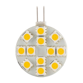 Żarówka 12 SMD5050 G4 ciepła 2,5W 12-24V
