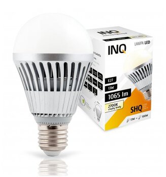Żarówka 13W POWER LED E27 BAŃKA 2700K INQ