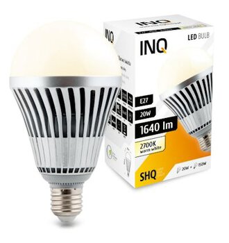 Żarówka 20W POWER LED E27 BAŃKA 2700K INQ