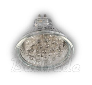 Żarówka 21 LED MR16 220V ciepła