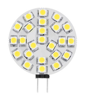 Żarówka 24 SMD3528 G4 ciepła 4950