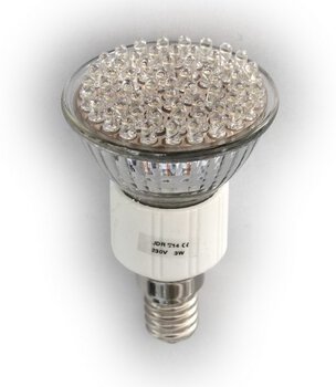 Żarówka 60 LED E14 zimna