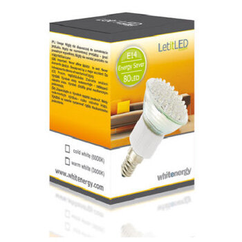 Żarówka 80 LED E14 ciepła