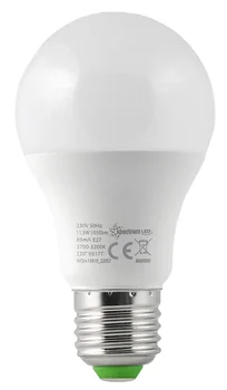 Żarówka LED 11,5W E27 kulka Spectrum WOJ13910