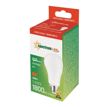 LED bulb 18W E27 heat bulb Spectrum WOJ14248_A70