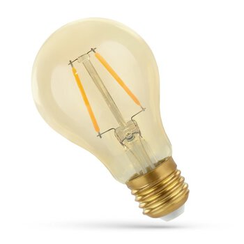 LED bulb Filament E27 2W bubble Spectrum WOJ14077