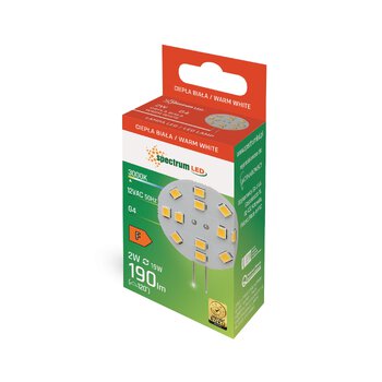 Żarówka LED G4 2W Spectrum WOJ13782