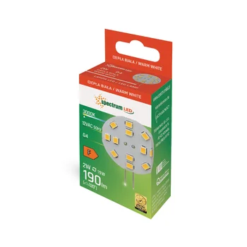G4 2W Spectrum LED Bulb WOJ13782