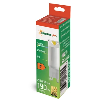 G9 2.5W Spectrum LED Bulb WOJ13063