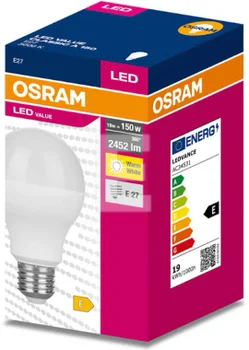 Żarówka LED OSRAM E27 19W LED VALUE CLASSIC A 68 Ciepła 3000K