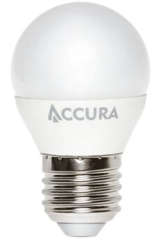 Żarówka LED SMD2835 5W E27 kulka ciepła ACCURA