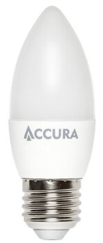 Żarówka LED SMD2835 7W E27 świeczka ciepła ACCURA