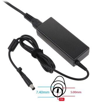 zasilacz sieciowy ZL11 do laptopów HP / Compaq 18,5V 3,5A (wtyk 7,4mm x 5,1mm z pinem)