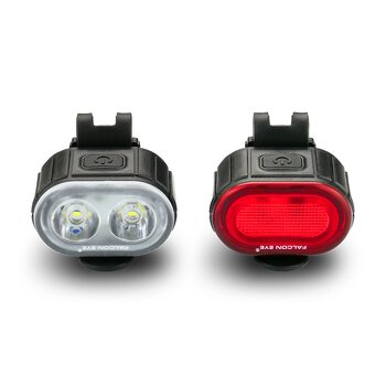 Falcon Eye Twins Rechargeable LED Bicycle Lamp Set FBS0071