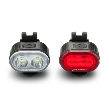 Falcon Eye Twins Rechargeable LED Bicycle Lamp Set FBS0071