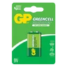 1 x 6F22/9V GP GreenCell Zinc Carbon Battery
