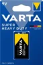 1 x Varta Superlife 6F22 zinc carbon battery (blister)