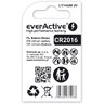 1 x lithium battery mini everActive CR2016