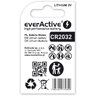 1 x lithium battery mini everActive CR2032