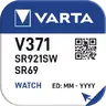 1 x batterie argentée (de montre) 371 VARTA (SR920SW) Bat.