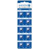 10 x alkaline battery mini everActive AG0 G0 LR521 LR63