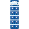 10 x alkaline mini battery everActive AG1 G1 LR621 LR60
