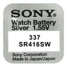 10 x Sony 337 Mini Silver Battery/SR 416 SW
