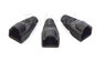 100x osłona wtyku RJ45 / 8p8c - pełna, gumowa