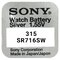 10 x Sony 315 Mini Silver Battery/314/SR 716 SW
