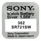 10 x Sony 362 Mini Silver Battery/361/SR 721 SW/G11