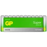 12 x GP Super Alkaline G-TECH LR03/AAA alkaline battery