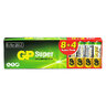 12 x GP Super Alkaline LR6 / AA Alkaline Battery