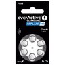 120 x everActive ULTRASONIC IMPLANT HD 675 hearing aid batteries