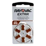 120 x Rayovac Extra 312 hearing aid batteries