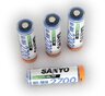 120 x Sanyo R6 AA Ni-MH 2700mAh