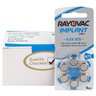132 x baterie do aparatów słuchowych Rayovac 675 IMPLANT PRO+