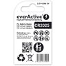 1x lithium battery mini everActive CR2025