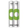 2 x rechargeable AAA / R03 Ni-MH GP ReCyko 850mAh rechargeable batteries