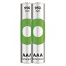 2 x rechargeable batteries AAA / R03 Ni-MH GP ReCyko 950mAh