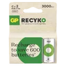 2 x rechargeable batteries C / R14 Ni-MH GP ReCyko 3000 mAh