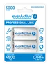 2x everActive R14/C Ni-MH 5000 mAh ready to use