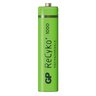 2 x R03/AAA GP ReCyko + 1000 Series 950mAh rechargeable batteries