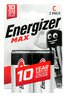 Energizer Max LR14/C alkaline battery (blister) - 2 pieces