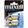 2 x Maxell Alkaline LR14/C Alkaline Battery