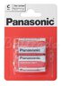 2 x Panasonic R14 C Zinc-carbon battery (blister)