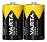 2 x R20 D Varta Superlife / Super Heavy Duty Zinc-Carbon Battery (foil)