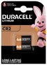 2 x Duracell CR2 photo Lithium battery