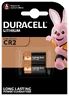 2 x Duracell CR2 photo Lithium battery