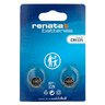 2 литиевых аккумулятора Renata SC CR1225