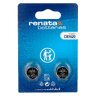 2 x литиевая батарея Renata SC CR1620 (блистер)